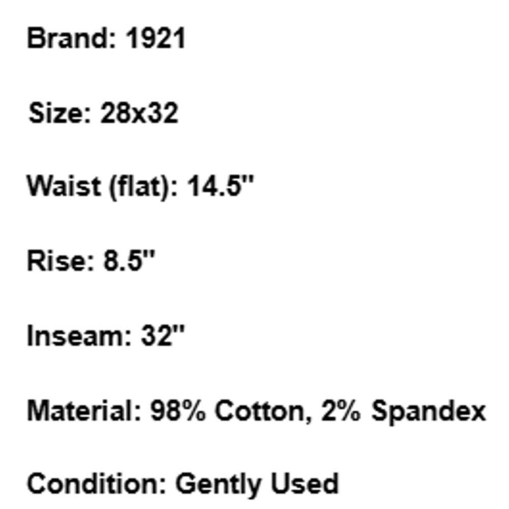 1921 Skinny Jeans Japanese Denim Y2K Flap Pocket Blue 28x32 Western Indie Sleaze - Picture 8 of 8